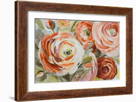 Ranunculus Naranja-Lanie Loreth-Framed Art Print