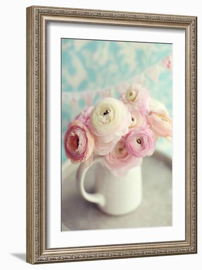 Ranunculus Party II-Sarah Gardner-Framed Photographic Print