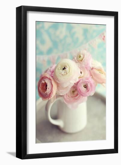 Ranunculus Party II-Sarah Gardner-Framed Photographic Print