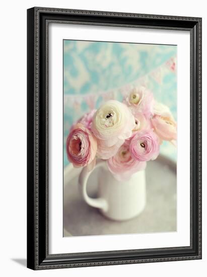 Ranunculus Party II-Sarah Gardner-Framed Photographic Print