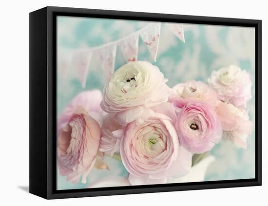 Ranunculus Party-Sarah Gardner-Framed Stretched Canvas