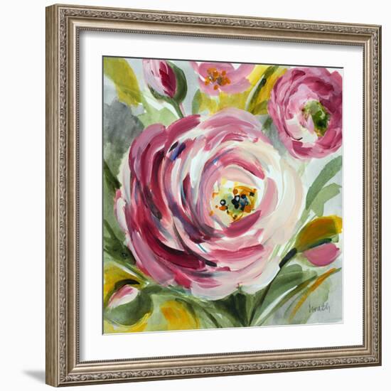 Ranunculus Rosa I-Lanie Loreth-Framed Art Print