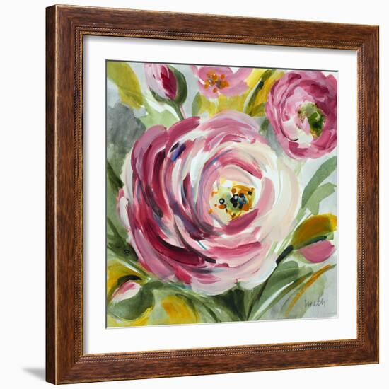 Ranunculus Rosa I-Lanie Loreth-Framed Art Print