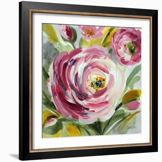 Ranunculus Rosa I-Lanie Loreth-Framed Art Print