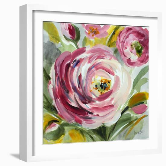 Ranunculus Rosa I-Lanie Loreth-Framed Art Print