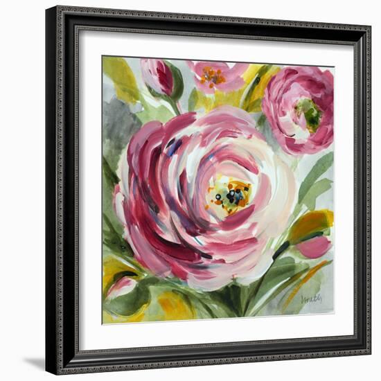 Ranunculus Rosa I-Lanie Loreth-Framed Art Print