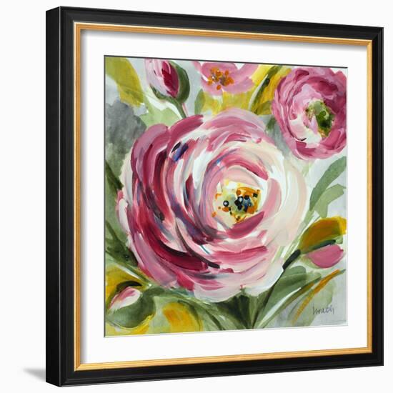 Ranunculus Rosa I-Lanie Loreth-Framed Art Print