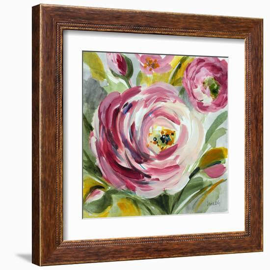 Ranunculus Rosa I-Lanie Loreth-Framed Art Print