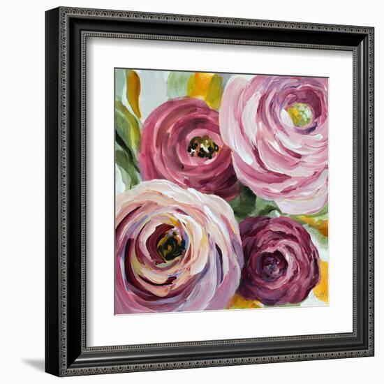 Ranunculus Rosa II-Lanie Loreth-Framed Art Print