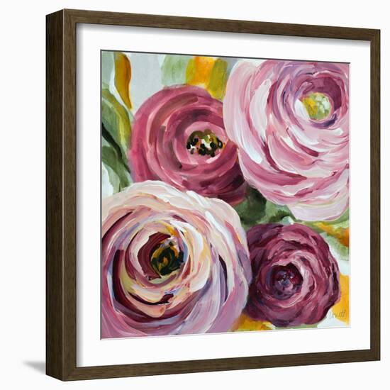 Ranunculus Rosa II-Lanie Loreth-Framed Art Print