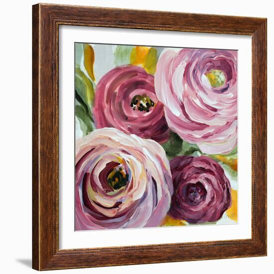 Ranunculus Rosa II-Lanie Loreth-Framed Art Print