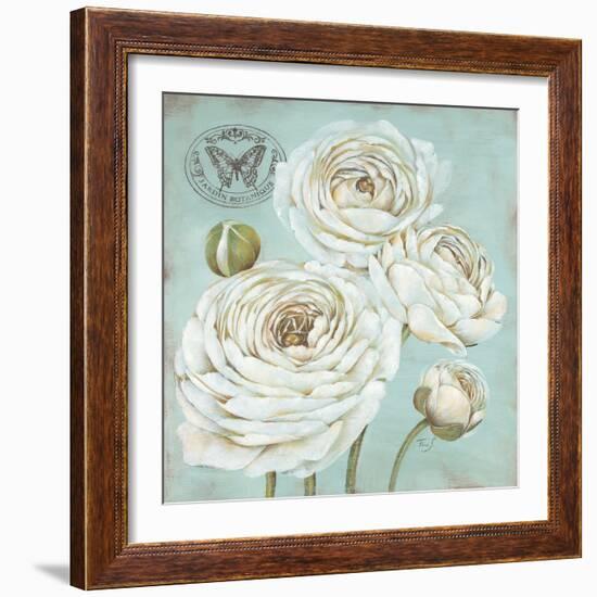 Ranunculus Stamp-Stefania Ferri-Framed Art Print