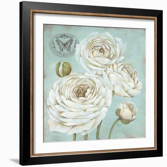 Ranunculus Stamp-Stefania Ferri-Framed Art Print