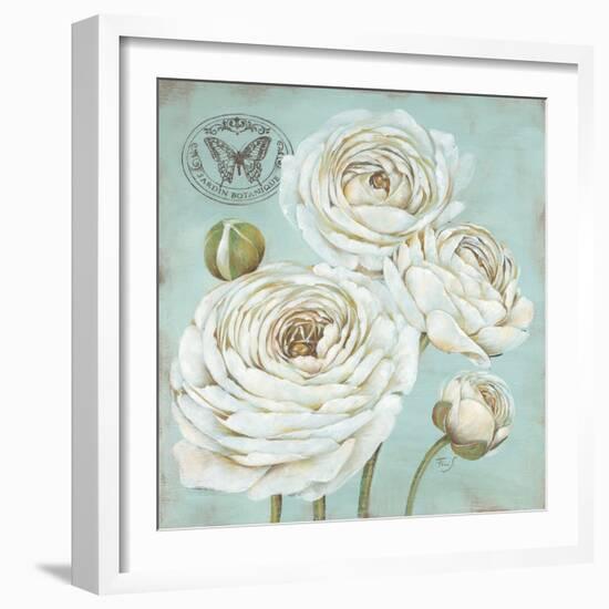 Ranunculus Stamp-Stefania Ferri-Framed Art Print