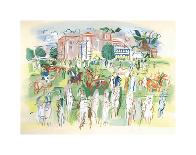 Regates Dans le Port de Trouville-Raoul Dufy-Framed Art Print