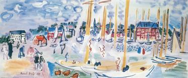Normandie, France - SNCF (French National Railway Company)-Raoul Dufy-Art Print