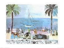 Regates Dans le Port de Trouville-Raoul Dufy-Art Print