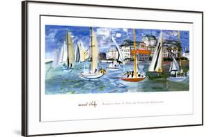Regates Dans le Port de Trouville by Raoul Dufy