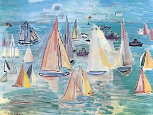 Regatta by Raoul Dufy