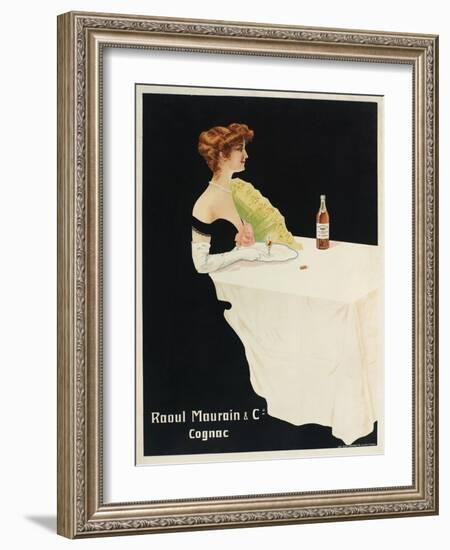 Raoul Maurain and Co Cognac-null-Framed Giclee Print