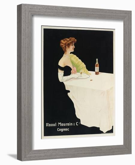 Raoul Maurain and Co Cognac-null-Framed Giclee Print