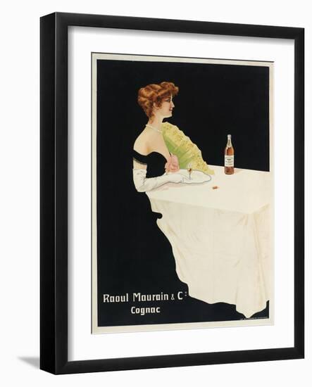 Raoul Maurain and Co Cognac-null-Framed Giclee Print