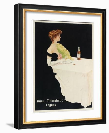 Raoul Maurain and Co Cognac-null-Framed Giclee Print