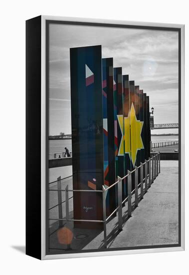 Raoul Wallenberg Memorial New Orleans Louisiana-null-Framed Stretched Canvas