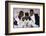 Rap Artists Dj Jazzy Jeff, Flavor Flav and Will Smith at the American Music Awards-null-Framed Photographic Print