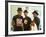 Rap Group Run DMC: Darryl McDaniels, Joe Simmons and Jason Mizell-David Mcgough-Framed Premium Photographic Print