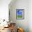 Rape Field with Blue Sky and White Clouds, Herefordshire, England, United Kingdom, Europe-Jean Brooks-Framed Photographic Print displayed on a wall