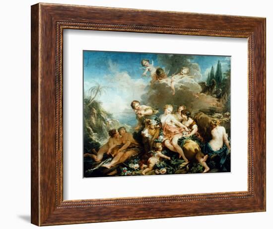 Rape Of Europa-Francois Boucher-Framed Giclee Print