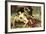 Rape of Lucretia-null-Framed Art Print