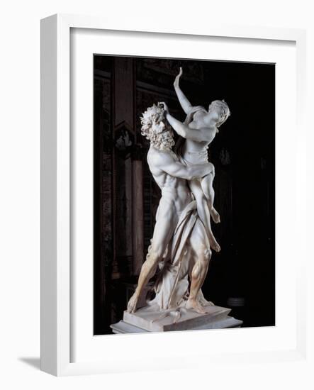 Rape of Prosperpina-Gian Lorenzo Bernini-Framed Art Print