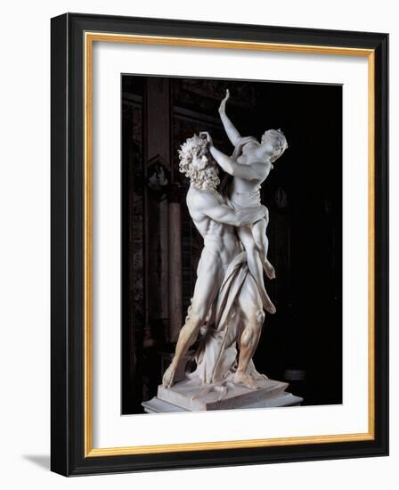 Rape of Prosperpina-Gian Lorenzo Bernini-Framed Art Print