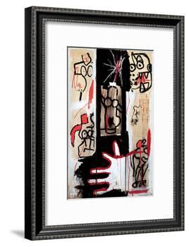 Rape of Roman Torsos-Jean-Michel Basquiat-Framed Giclee Print