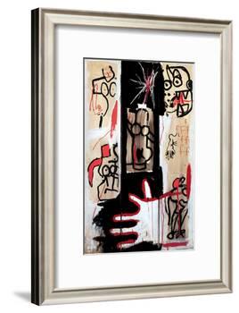 Rape of Roman Torsos-Jean-Michel Basquiat-Framed Giclee Print