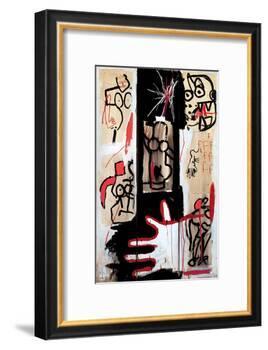 Rape of Roman Torsos-Jean-Michel Basquiat-Framed Giclee Print