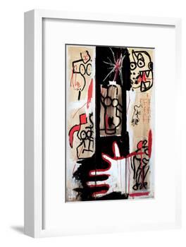 Rape of Roman Torsos-Jean-Michel Basquiat-Framed Giclee Print