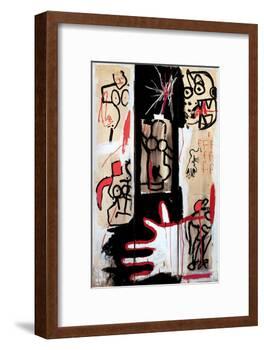 Rape of Roman Torsos-Jean-Michel Basquiat-Framed Giclee Print