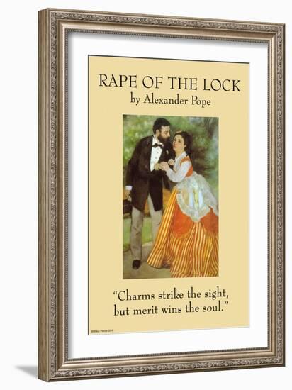 Rape of the Lock-null-Framed Art Print