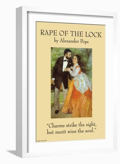 Rape of the Lock-null-Framed Art Print