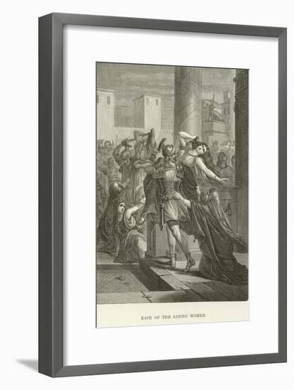 Rape of the Sabine Women-null-Framed Giclee Print
