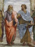 Aristotle and Plato: Detail of School of Athens, 1510-11 (Fresco) (Detail of 472)-Raphael-Premium Giclee Print