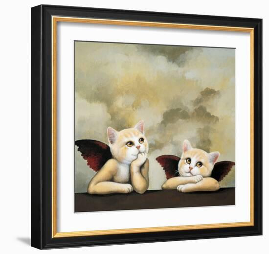 Raphael Cat-Chameleon Design, Inc.-Framed Art Print