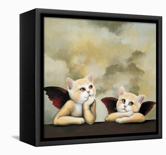Raphael Cat-Chameleon Design, Inc.-Framed Stretched Canvas