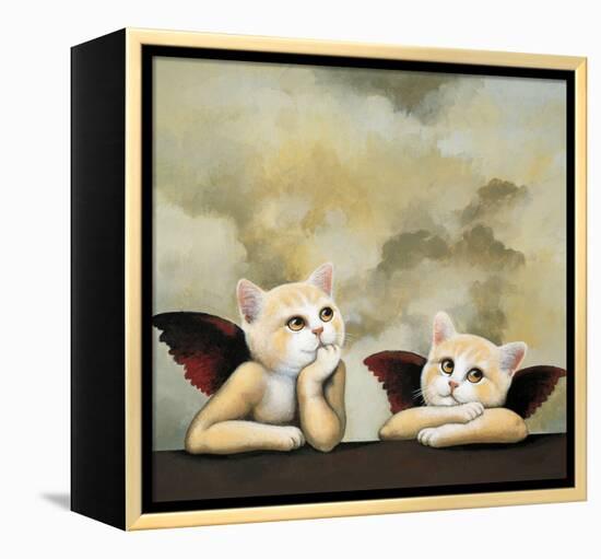 Raphael Cat-Chameleon Design, Inc.-Framed Stretched Canvas