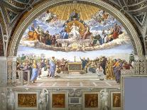 School of Athens, circa 1510-1512, One of the Murals Raphael Painted for Pope Julius II-Raphael-Giclee Print