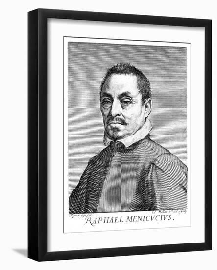 Raphael Menicucius-Claude Mellan-Framed Art Print