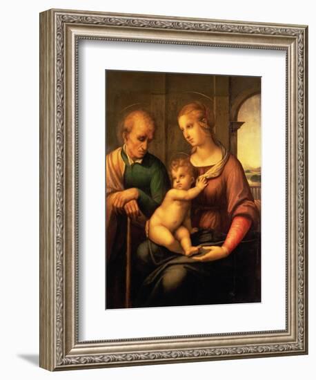 Raphael's Holy Family Painting-Bettmann-Framed Giclee Print